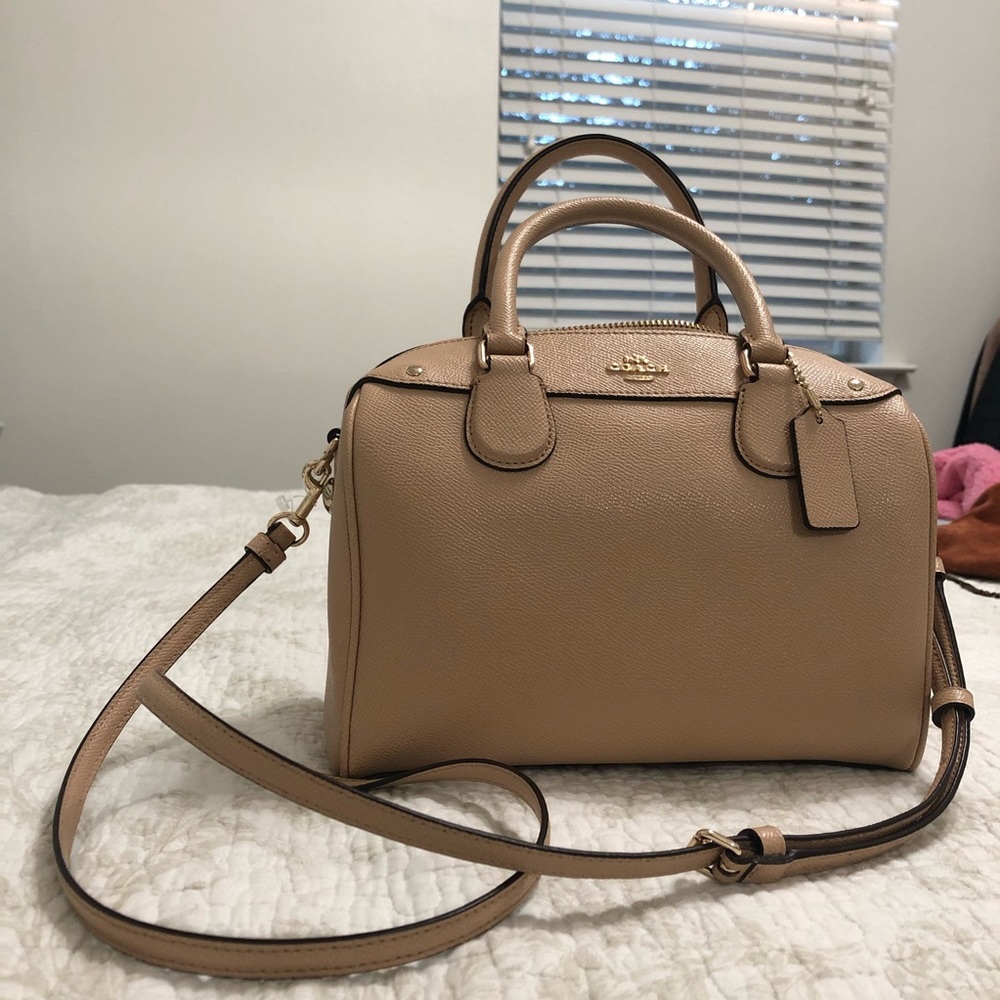 COACH Bennet Mini Satchel Cross Grain Leather
